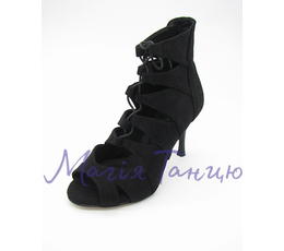 Туфлі для Хай Хілс High Heels НІКА чорна замша к8, Розмір взуття: р. 36