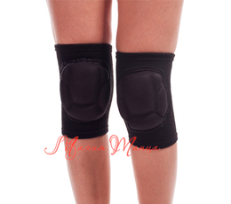 Наколінники бавовна з еластаном чорні (Black) (745-1)