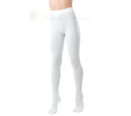 Колготи для танців Tuloni білі 70 den ТО4005, Розмір колгот: p. L-XL (160-185)