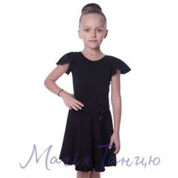 Бейсик із бавовни чорний КР 104-134 см, Розмір бейсика: р. 128