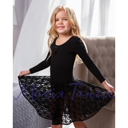 Бейсик тренувальний "Квітка" бавовна гіпюр р.110-140, Розмір бейсика: р. 104