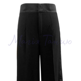 Брюки чоловічі з защипами і лампасом, 907 Арабеск, Розмір одягу: р. 30, ОТ-55 см.