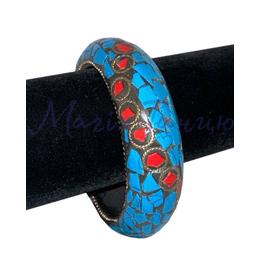 Браслет широкий твердий