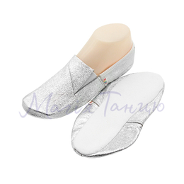 Чешки шкіряні срібні, Pellagio, Розмір взуття: р. 21,5 (34)