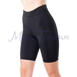 Велосипедки спортивні матовий біфлекс чорні 777, Розмір одягу: р. L