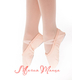 БАЛЕТКИ ДЛЯ ТАНЦІВ І ХОРЕОГРАФІЇ ТІЛЕСНІ, ПЕРСИКОВІ, Розмір взуття: р. 32 (на р. 30; дл. ст. 19,5 см)