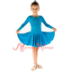 БЕЙСИК ДЛЯ БАЛЬНИХ ТАНЦІВ ІЗ БІФЛЕКСА КЛАСИЧНИЙ Р.104-152, Колір: Блакитний, Розмір бейсика: р. 116
